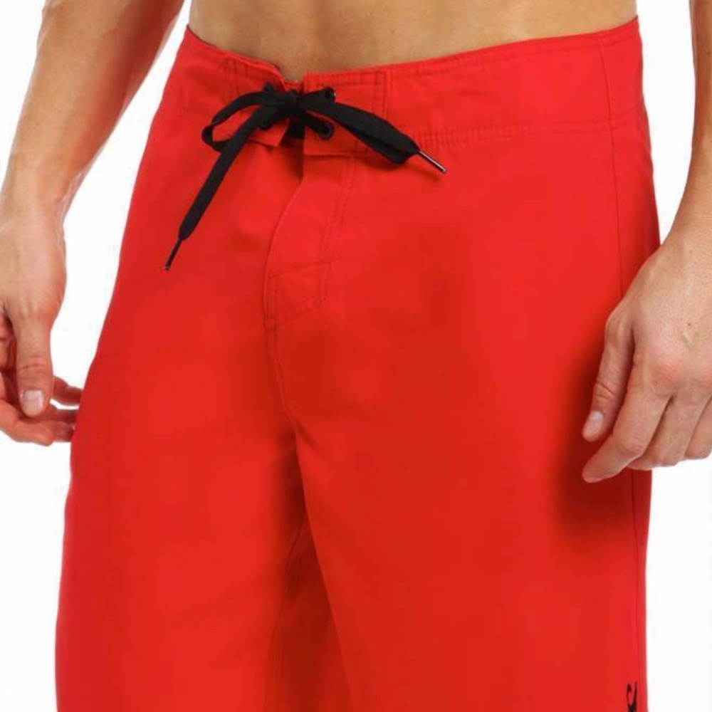 O'Neil Santa Cruz Men's Red Swim Board Shorts Swim Bathing Suit  Size 34
